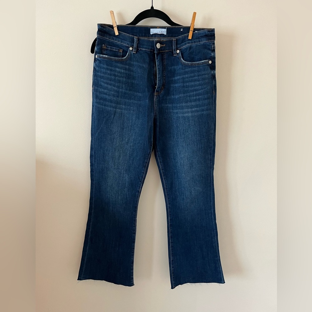 Loft Kick Crop Jeans